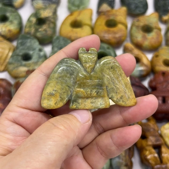 岫岩河磨玉（透闪石质玉）未镶嵌珠宝奇石