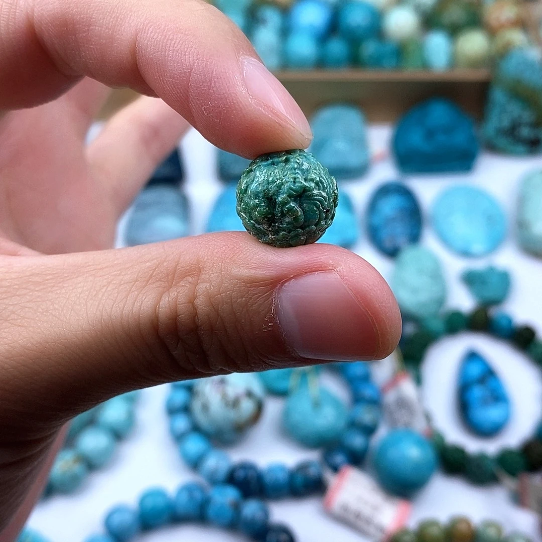 绿松石未镶嵌珠宝半成品