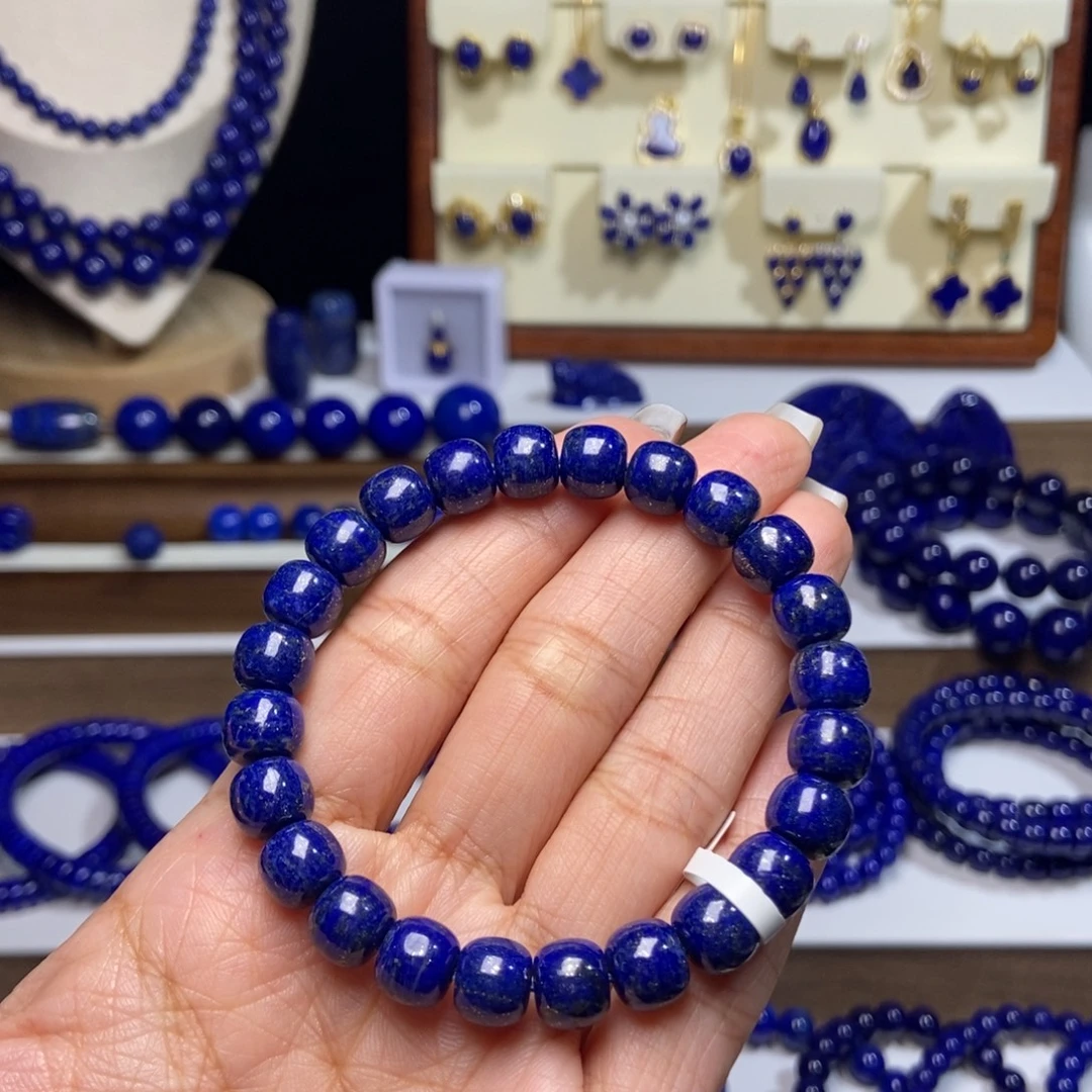 青金石未镶嵌福利 老型手串8mm+