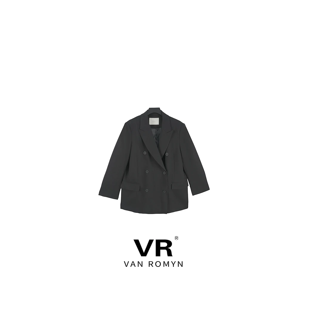 【VR莉娜】508165老钱风百搭西装外套