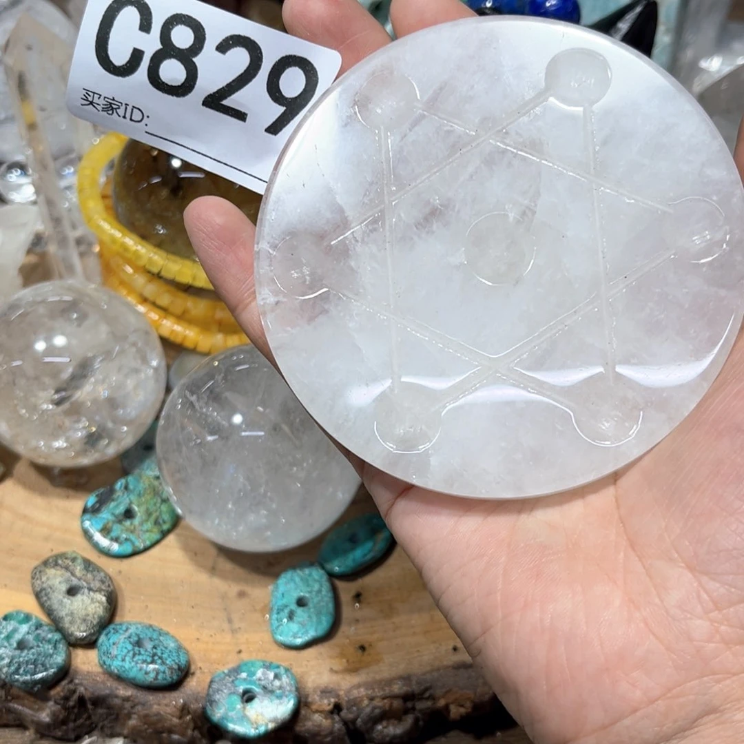 未镶嵌珠宝半成品水晶多样性发其一微瑕