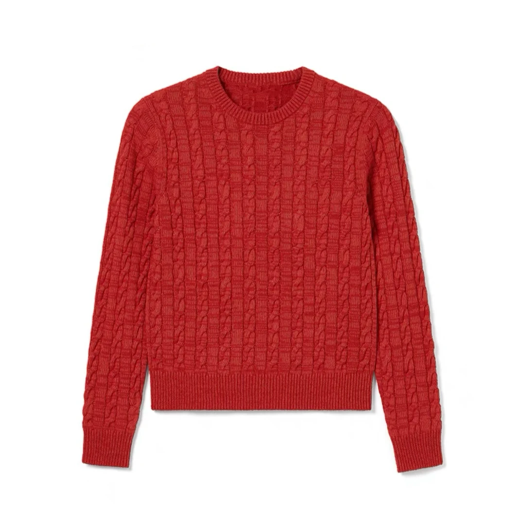 女款圆领羊毛衫时尚休闲M01