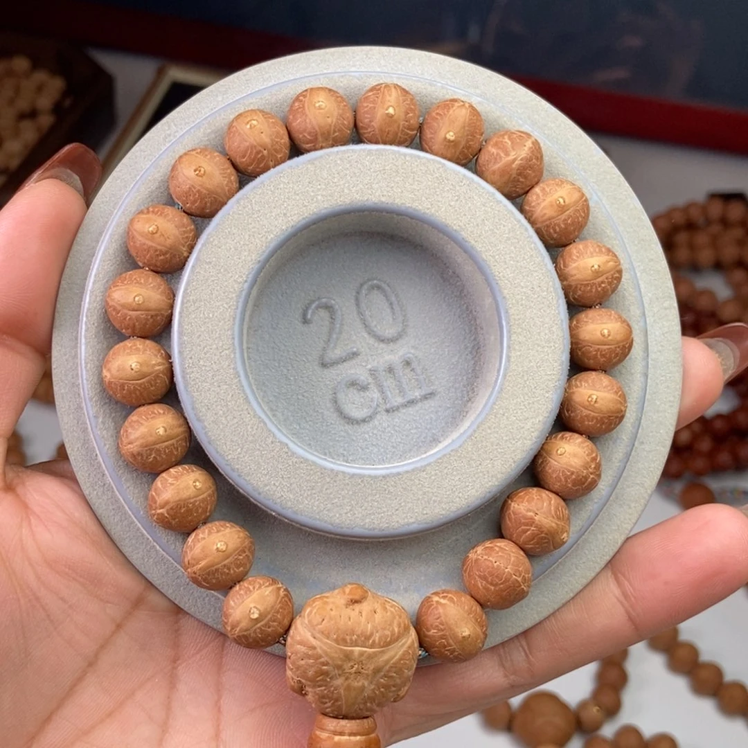 凤眼菩提手串尼泊尔凤眼实心11+恶魔三通