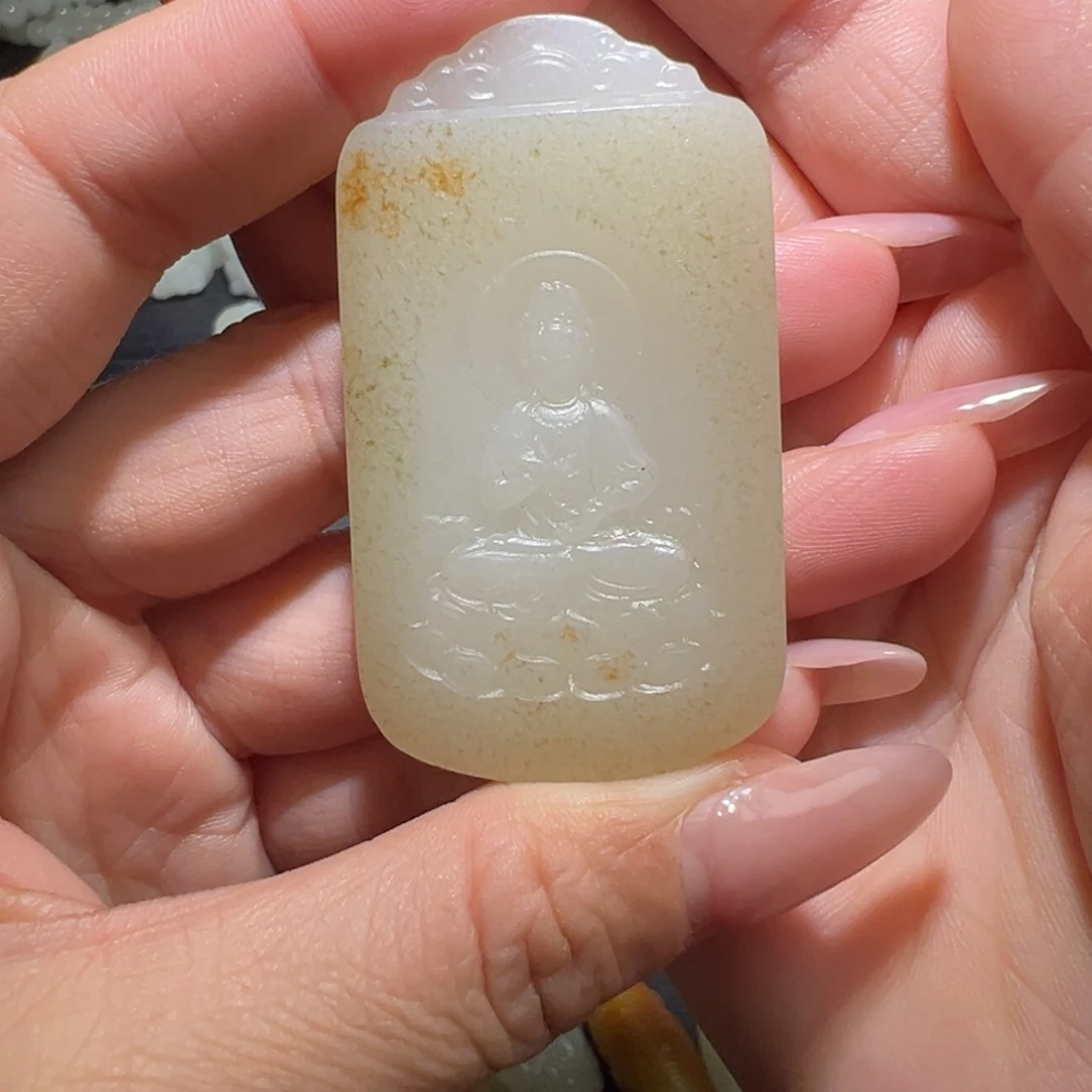 颈饰未镶嵌和田玉小****）