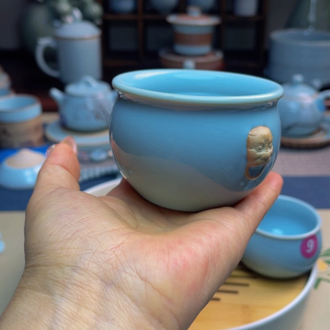 【闪购商品】汝瓷，汝州单壶，串，盖碗