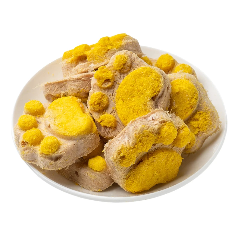 109-冻干蛋黄猫爪饼50g工厂自产200种每日鲜宠物零食狗零食营养
