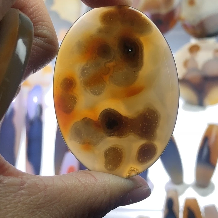 查罗石未镶嵌珠宝半成品116