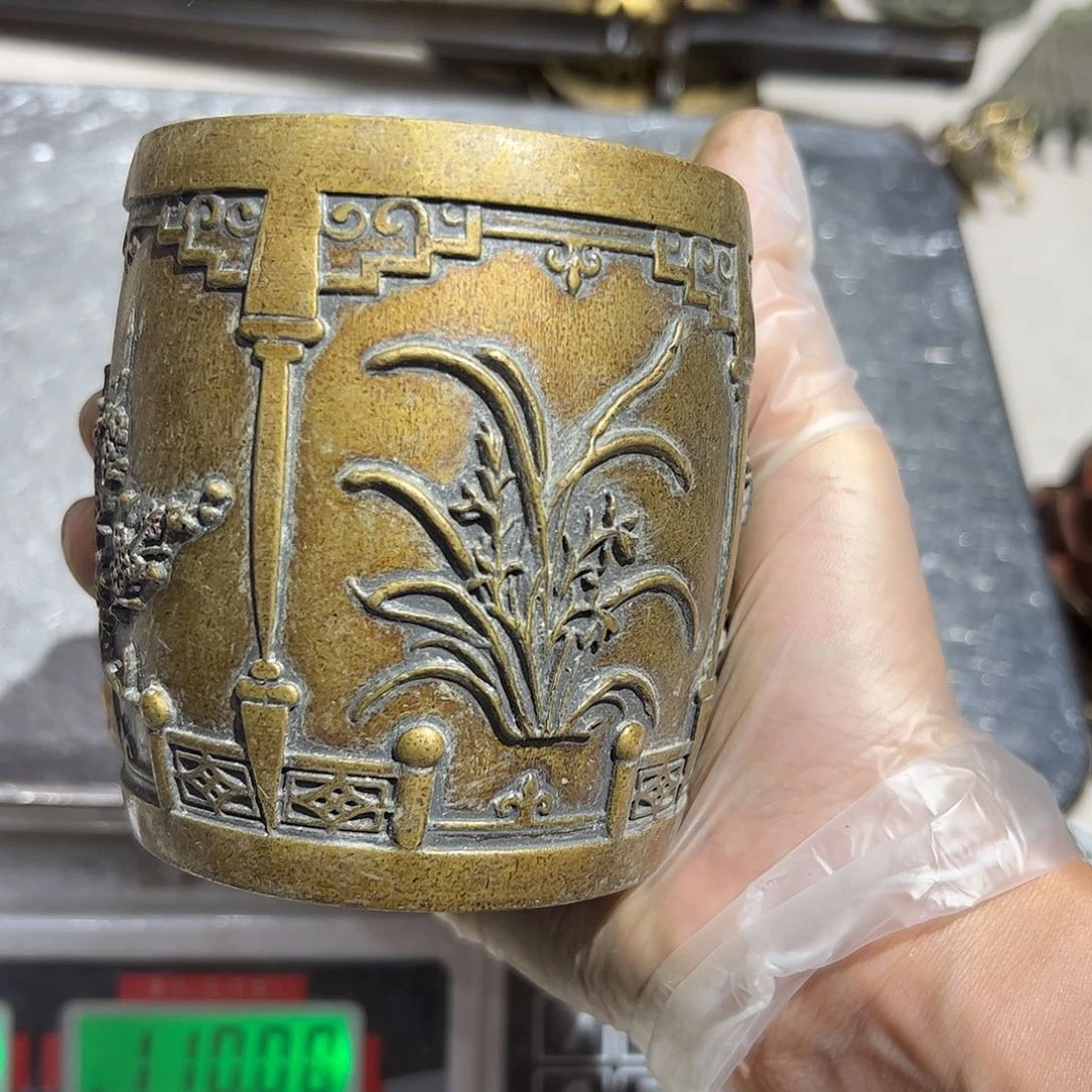 微瑕疵黄铜摆件工艺品