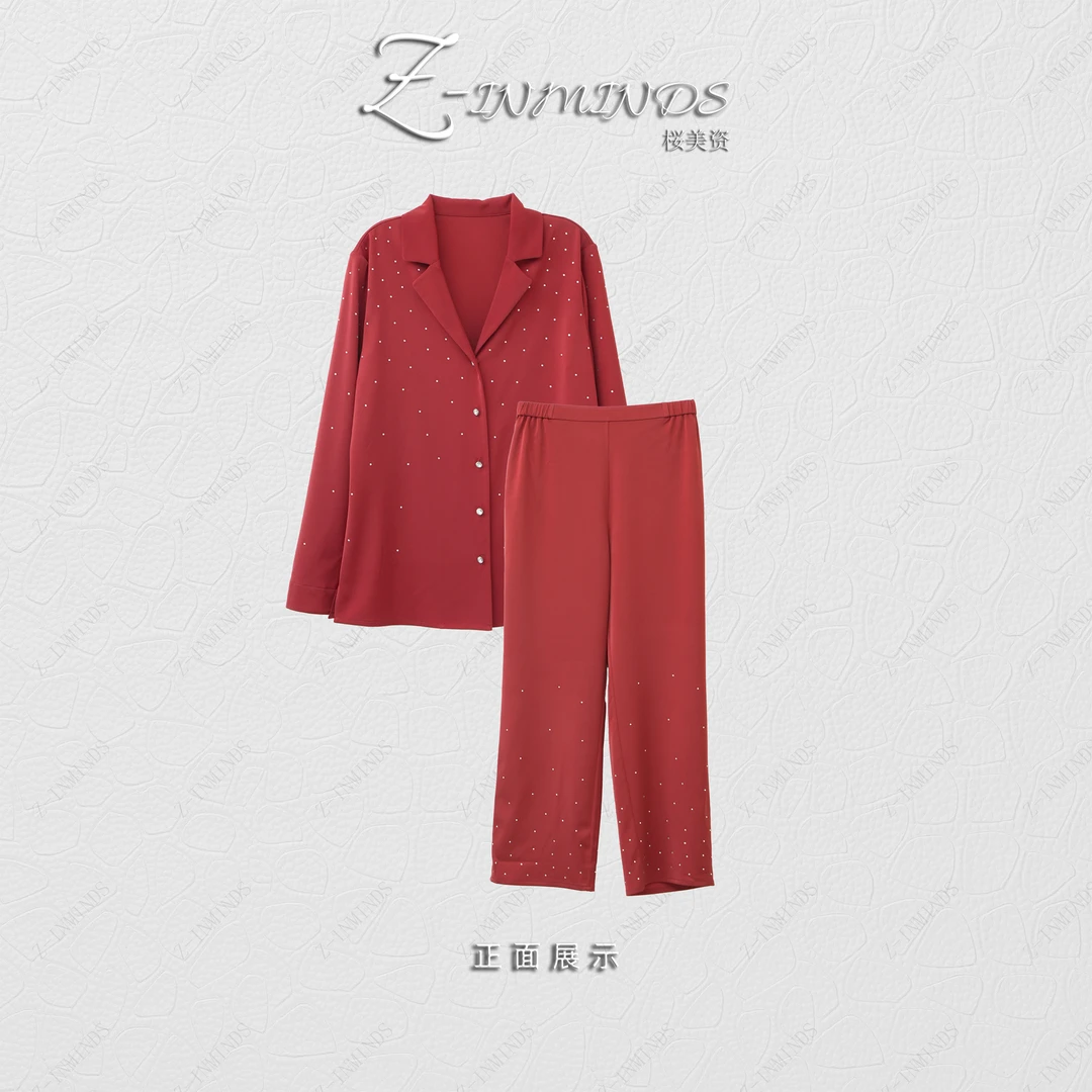 Z-INMINDS  烫钻睡衣套装