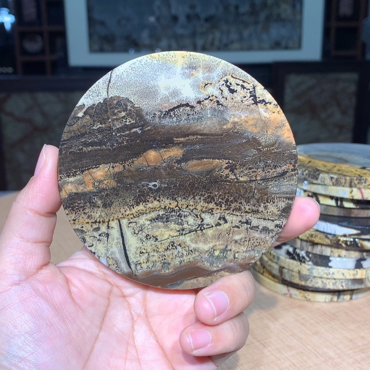 ，广西国画石摆件，收藏观赏