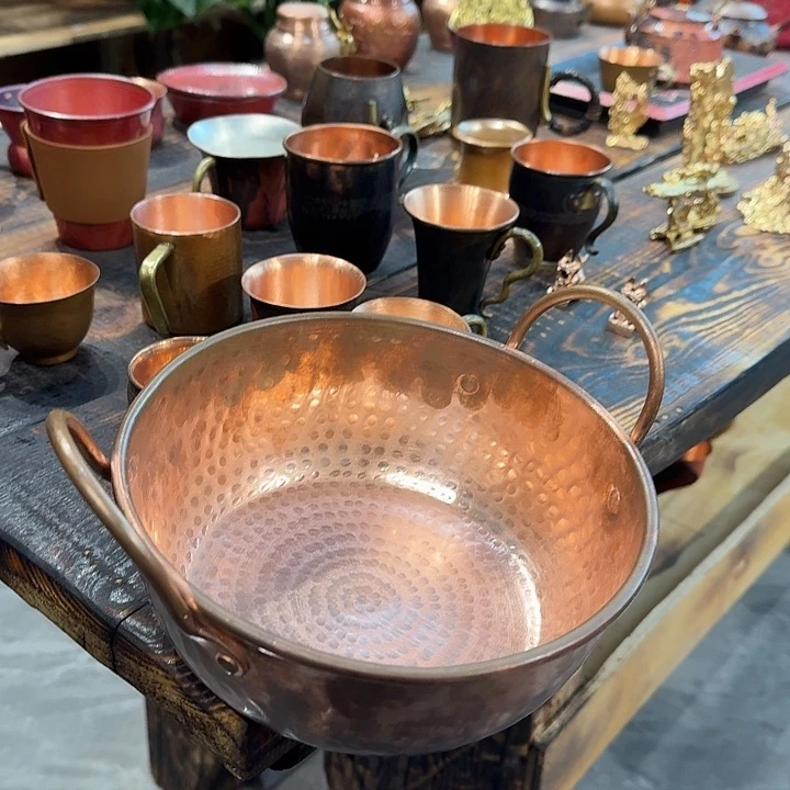 紫铜手工制作20口径