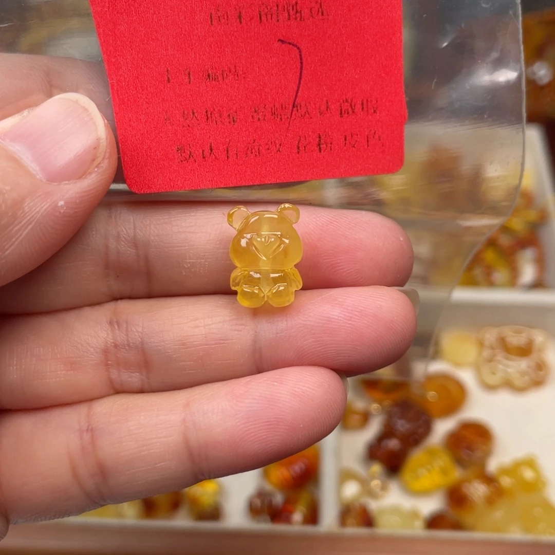 裸石琥珀未镶嵌7，