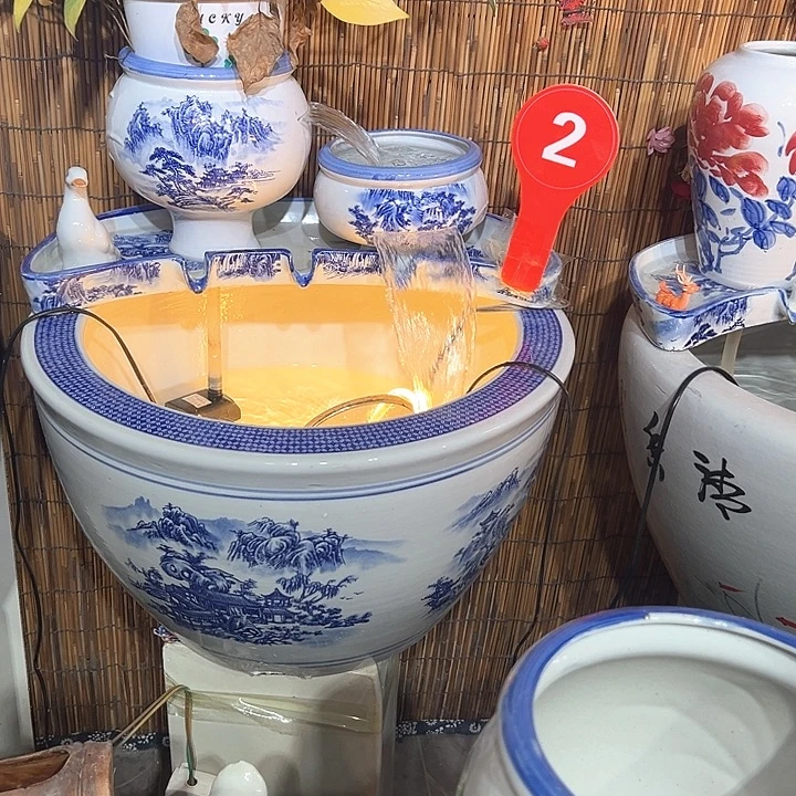*****陶瓷53口径带缸一套送网鸭