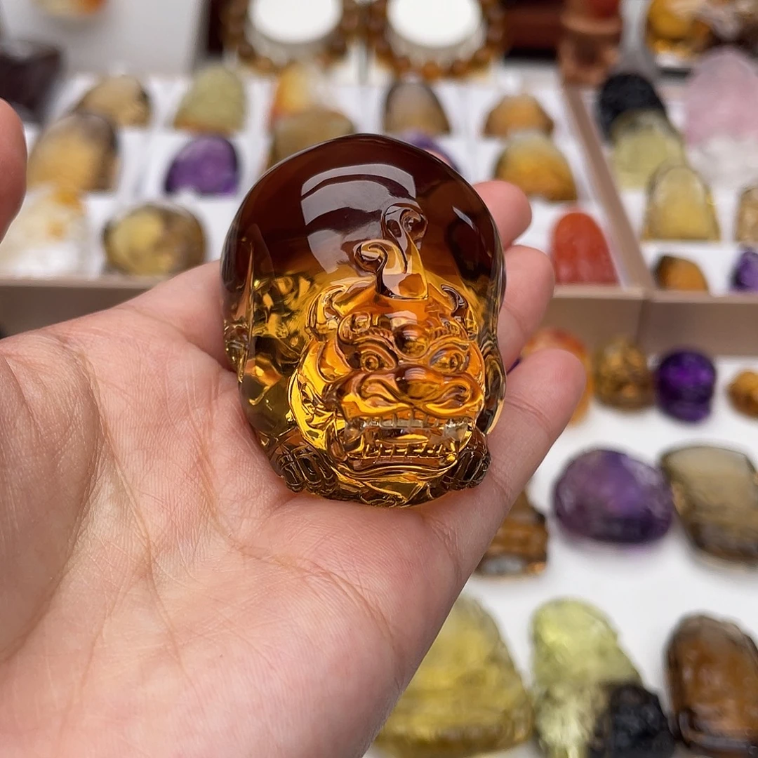 颈饰未镶嵌水晶定制貔貅