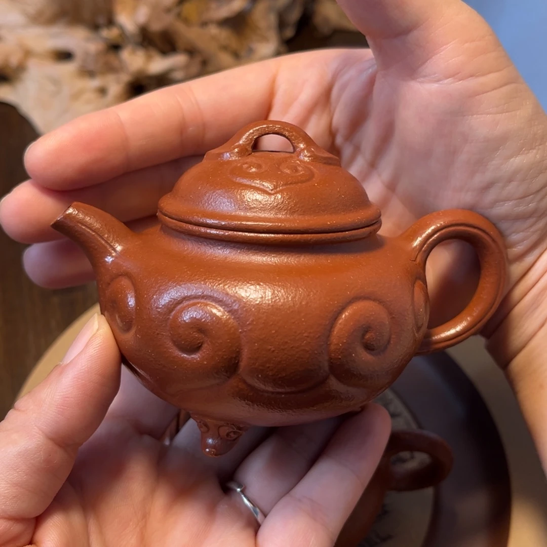 茶壶紫砂宜兴紫砂茶具半手工制作