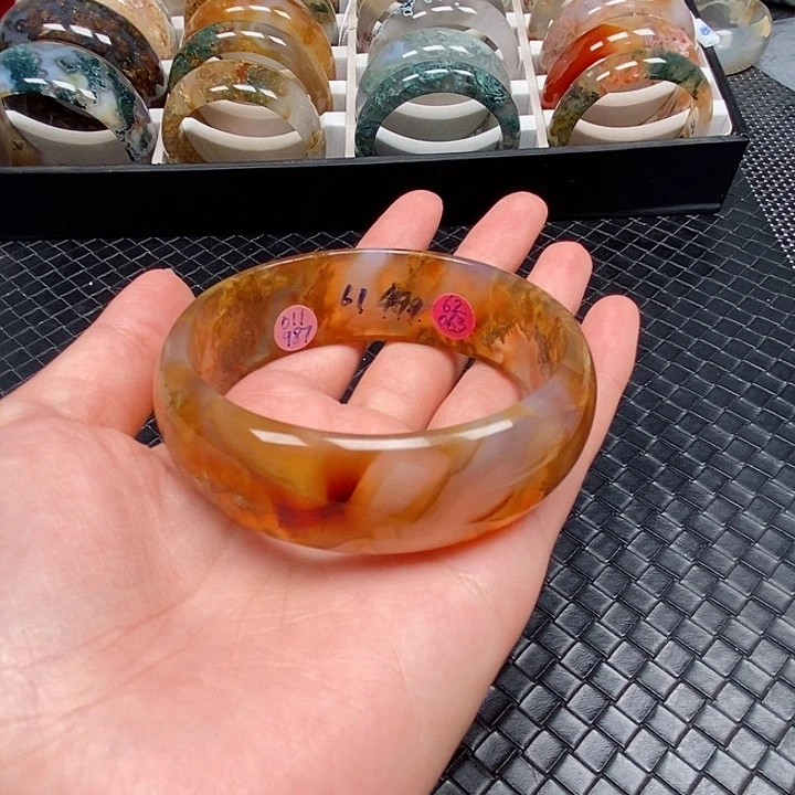 手镯玛瑙/玉髓未镶嵌用****0
