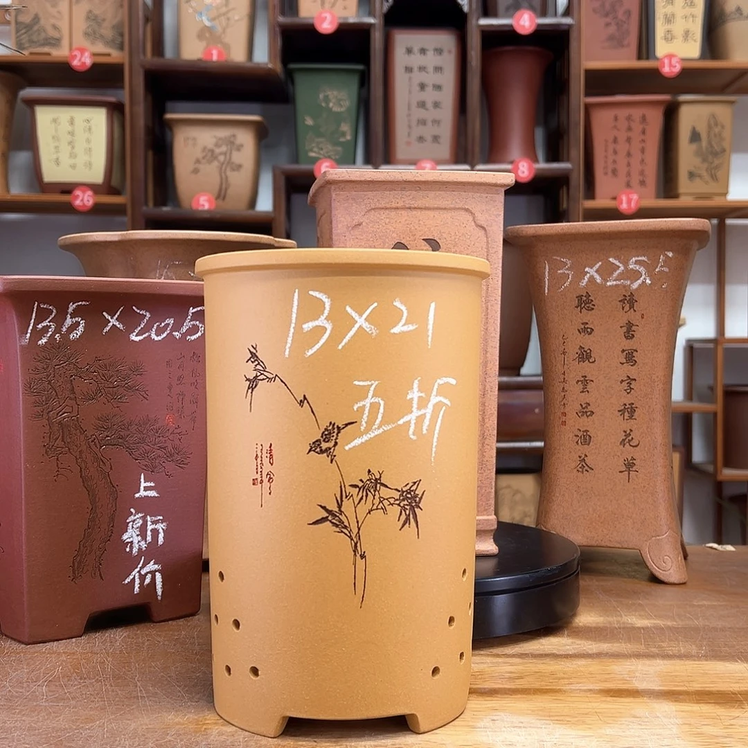 紫砂花盆3532223333