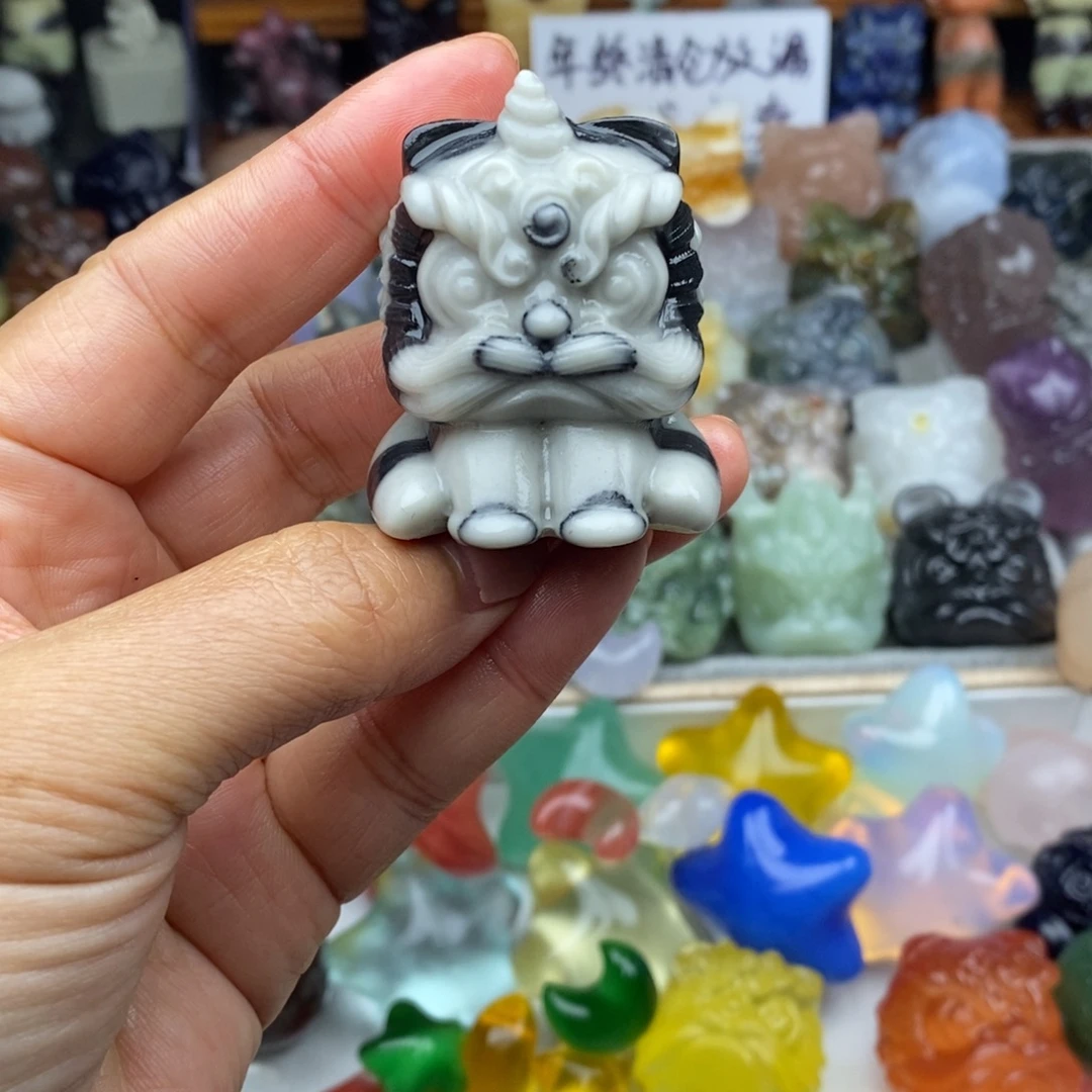 石材手把件 摆件 挂件