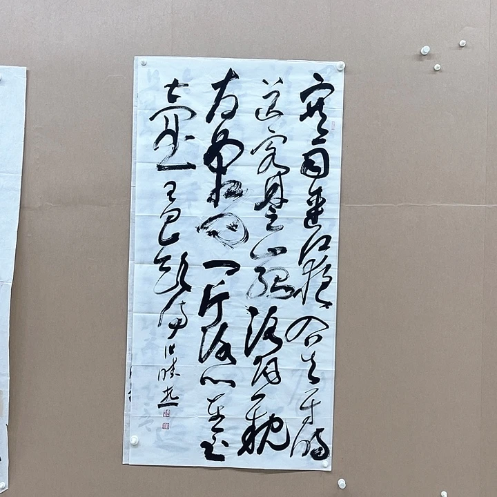 书法张晓燕138*68㎝甘肃理S