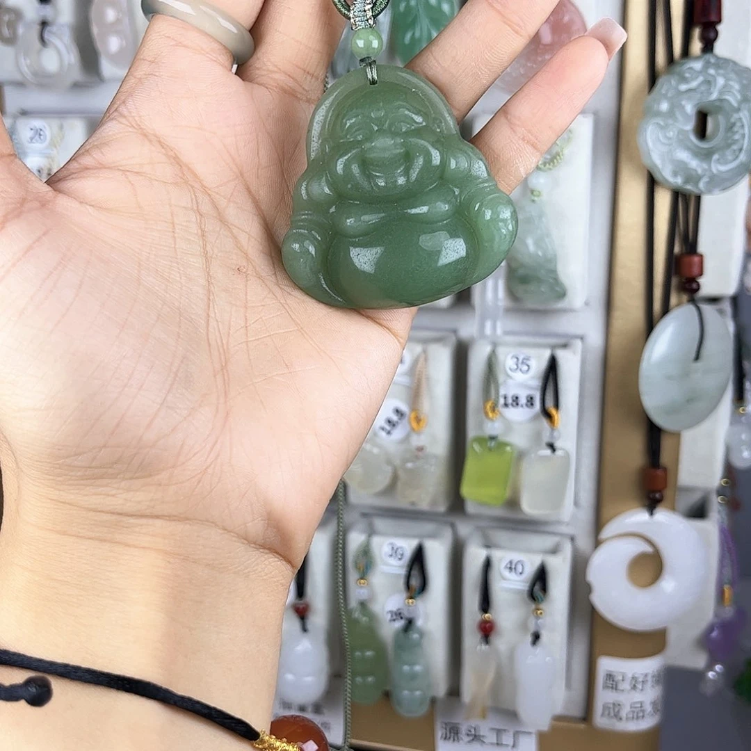 东陵石未镶嵌吊坠(赠链)