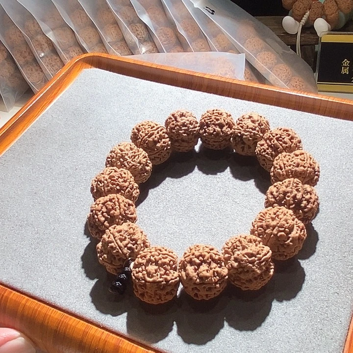 金刚菩提吊坠原生态六瓣23mm