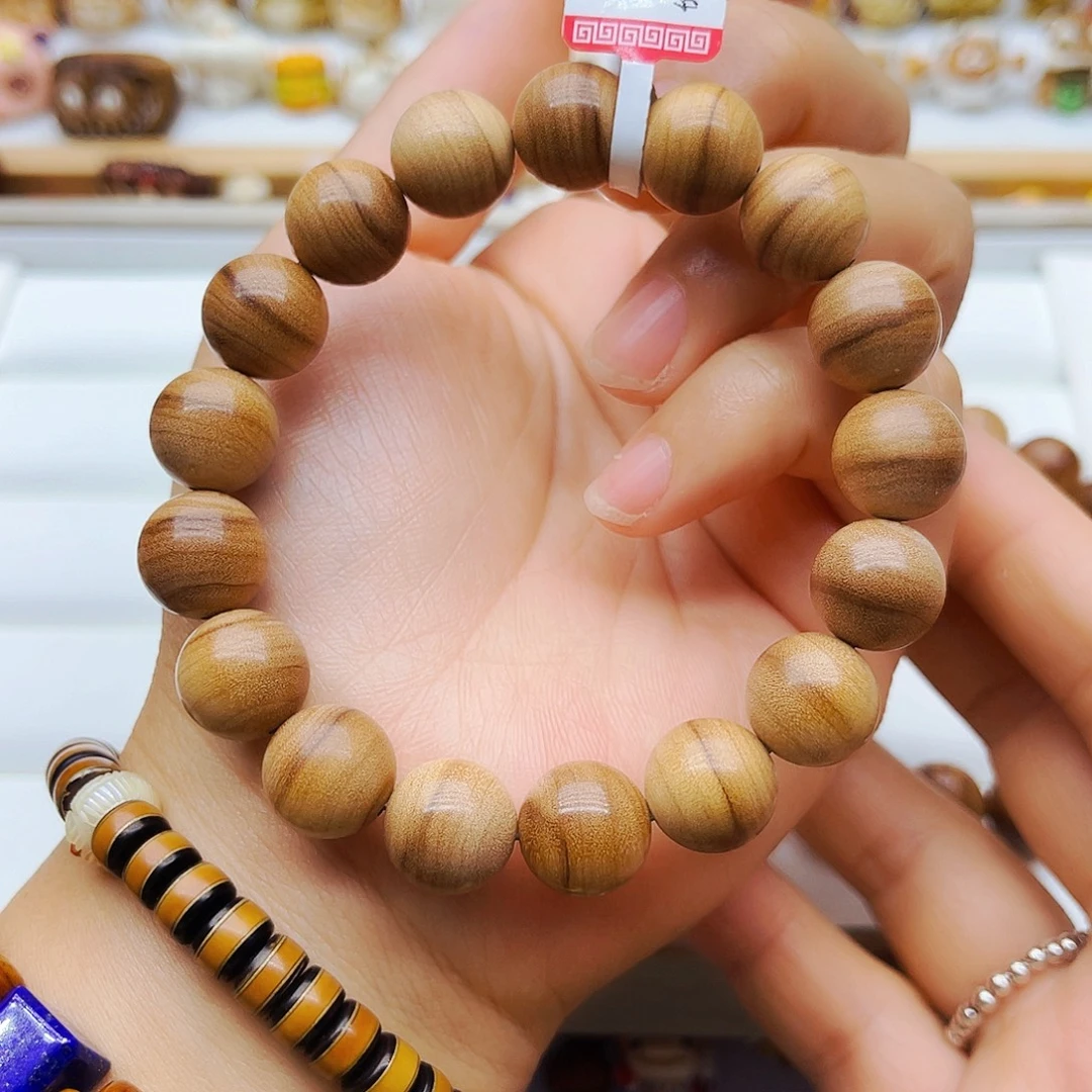 香榧木手工打磨手链
