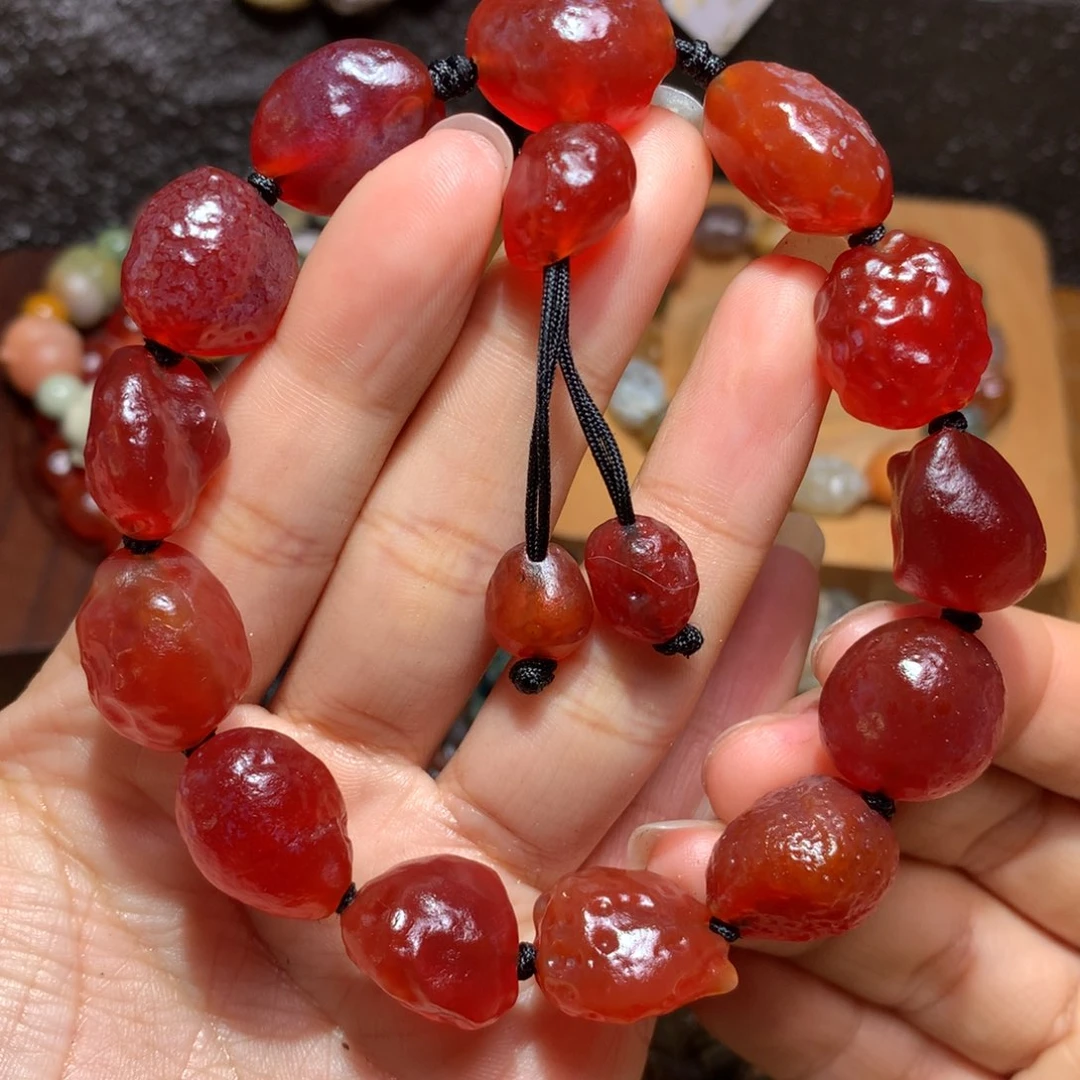 未镶嵌玛瑙/玉髓珠宝半成品