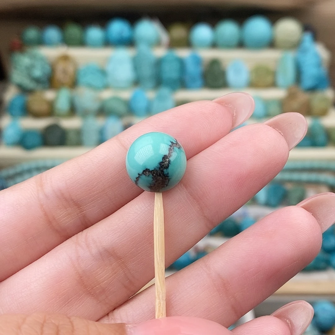 未镶嵌绿松石珠宝奇石夏**跳