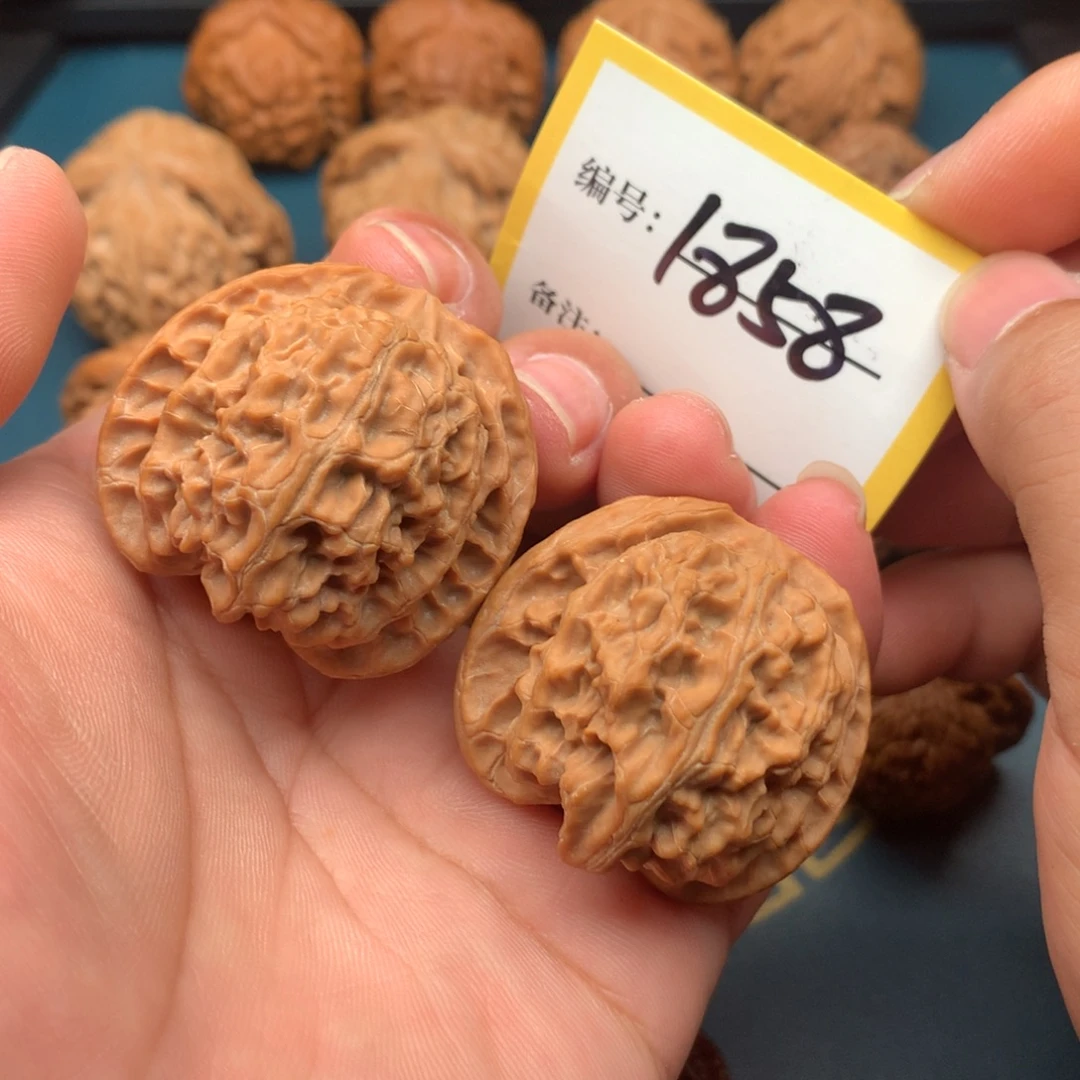 文玩核桃把件40全品苹果1858