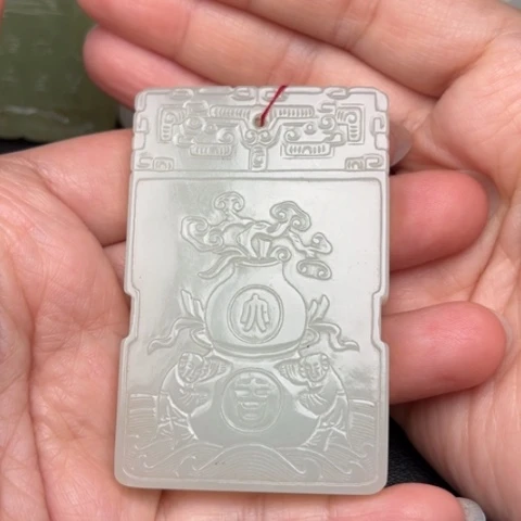 和田玉挂件未镶嵌用****8