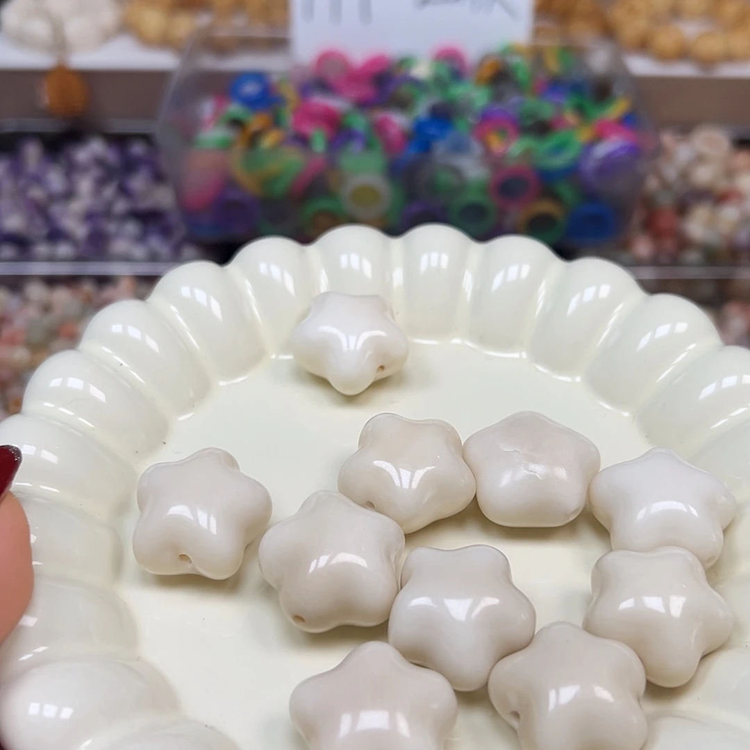 手串菩提根/象牙果瑕疵24左右星星10颗有裂