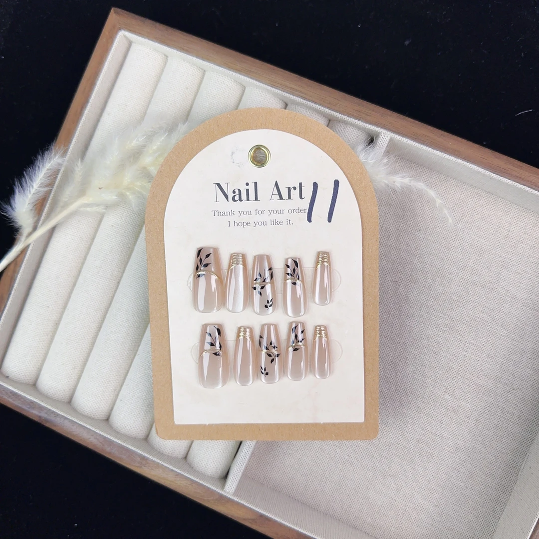 2024秋冬新款猫眼美甲网红爆款时尚高级感可拆卸穿戴甲 11