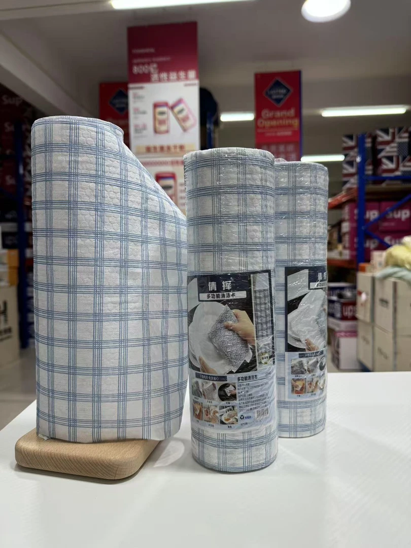 懒人抹布干湿两用加大加厚可清洗清洁厨房用纸不沾油一次性洗碗布