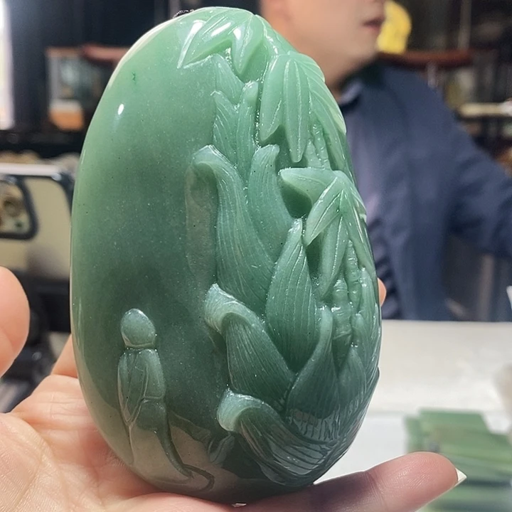 密玉（石英质玉）未镶嵌挂坠