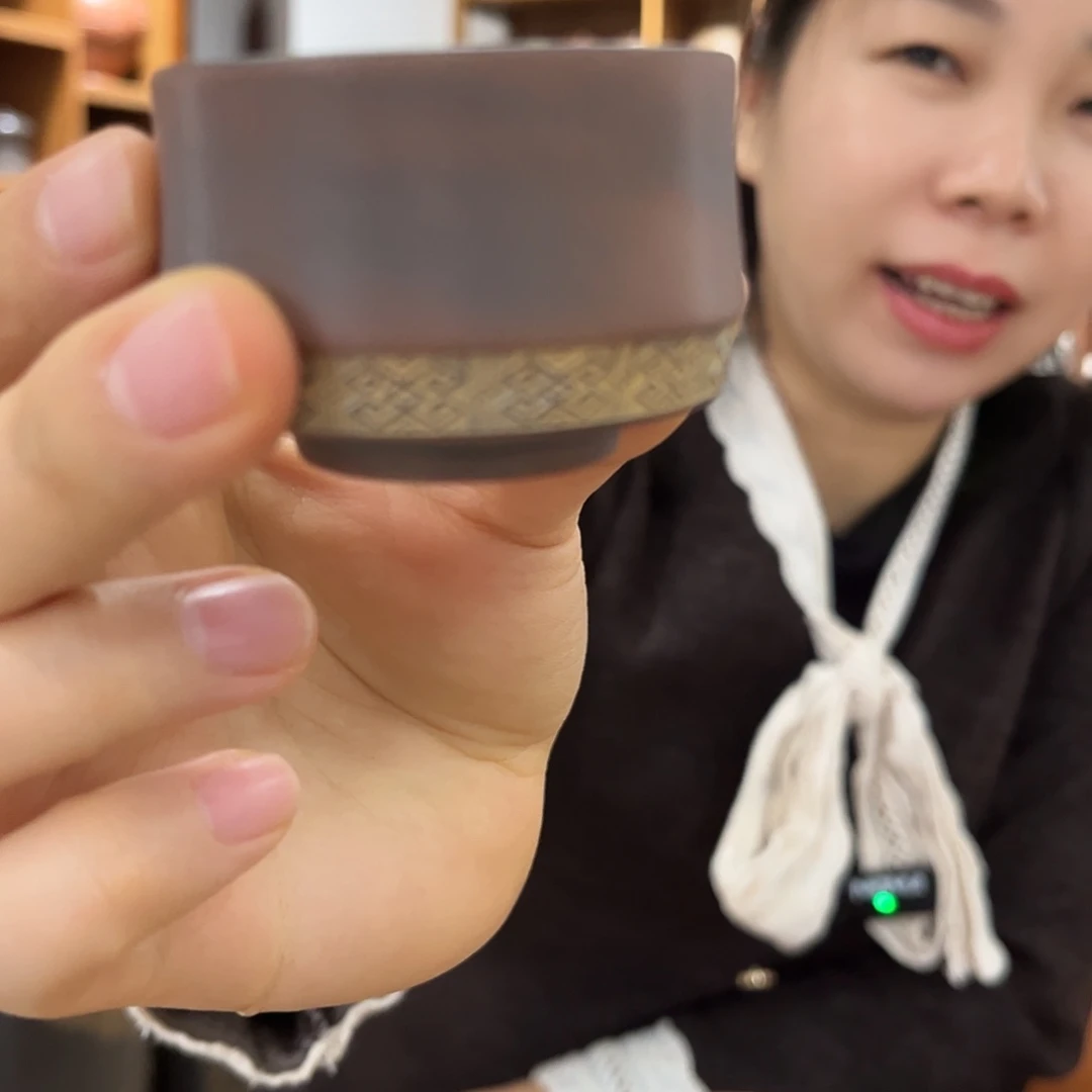 坭兴陶竹段小杯品茗杯