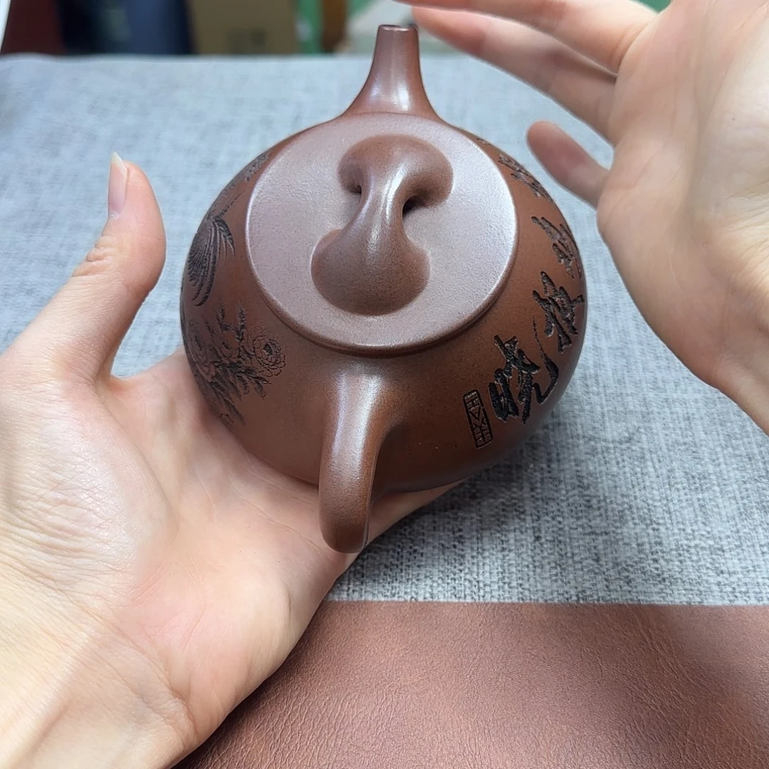 紫砂茶壶民间手艺人全手工制作