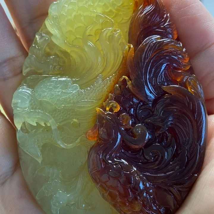 万***空蛇纹石玉未镶嵌颈饰