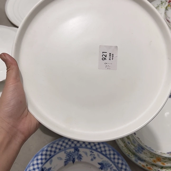 外贸尾单微瑕10寸一个
