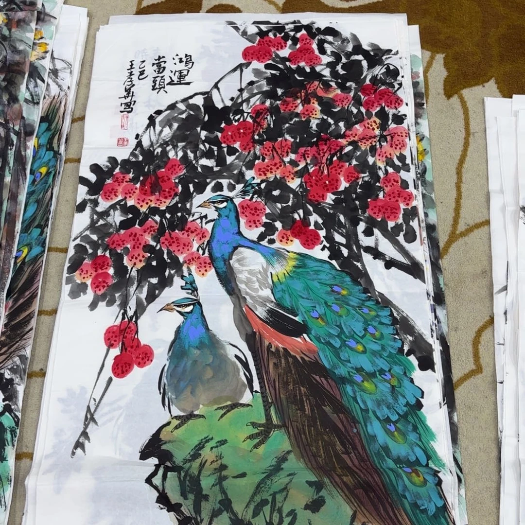国画王孝华李欣主播