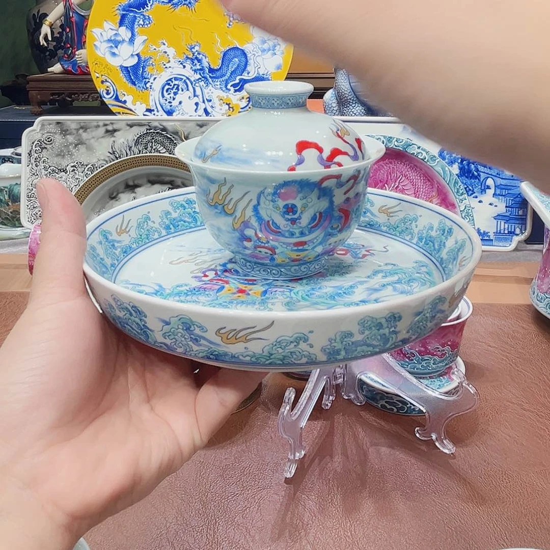 摆件山***工景德镇陶瓷协会会长