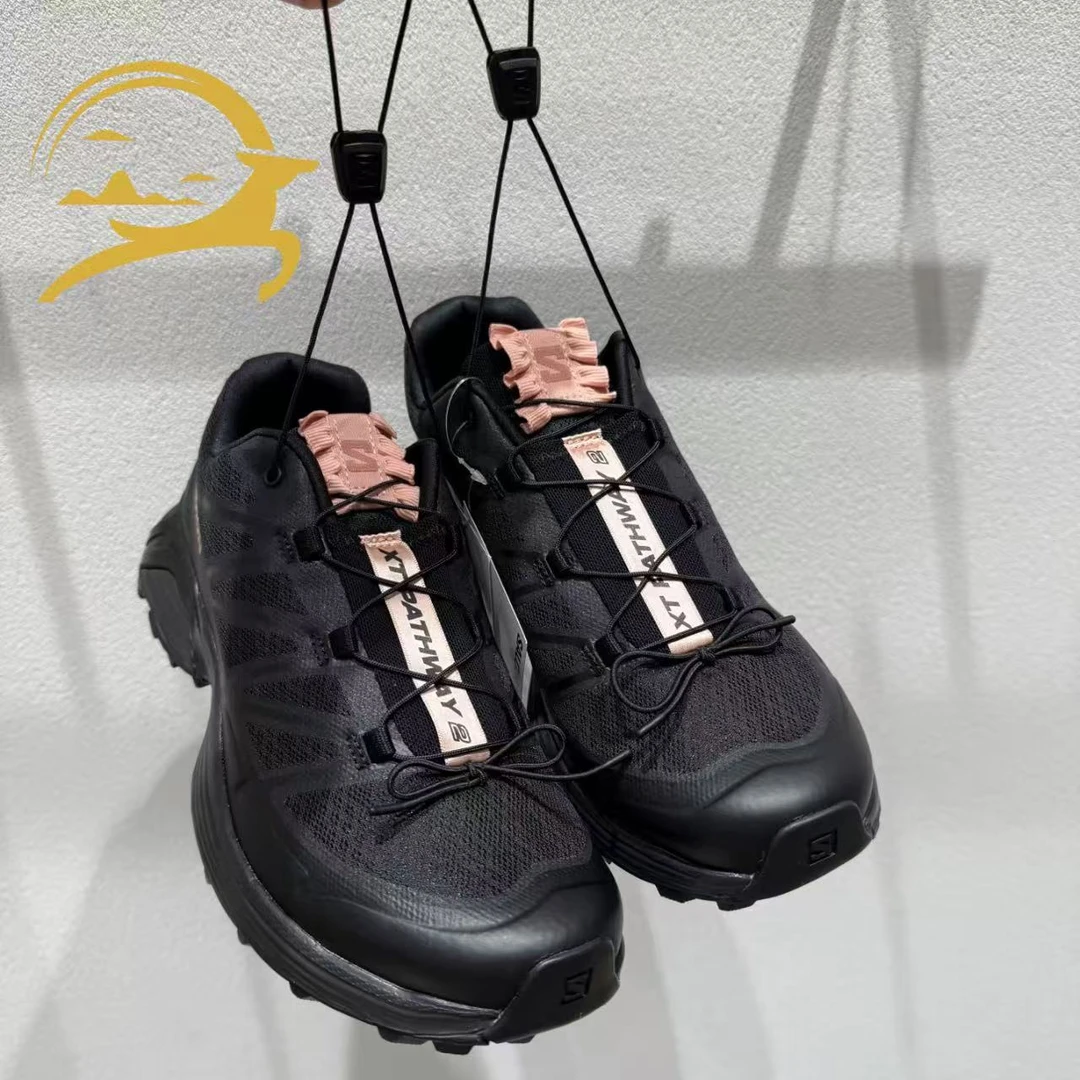 【9月新款】SALOMON萨洛蒙 XT-Pathway 2 SATIN 休闲跑步鞋 黑粉