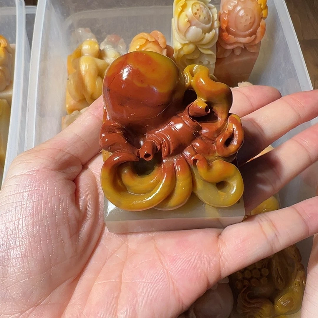 寿山石随机批发一个