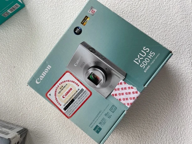 未拆封 Canon/佳能 全新未拆封ixus500长焦机1000w像素实况功能