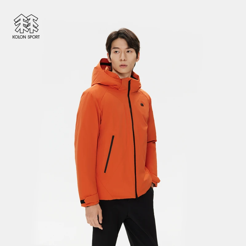 KOLON SPORT可隆羽绒衣3L防水透湿防静电男士轻量防风羽绒夹克