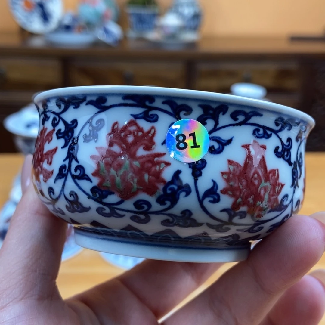 手绘现代茶具非古董