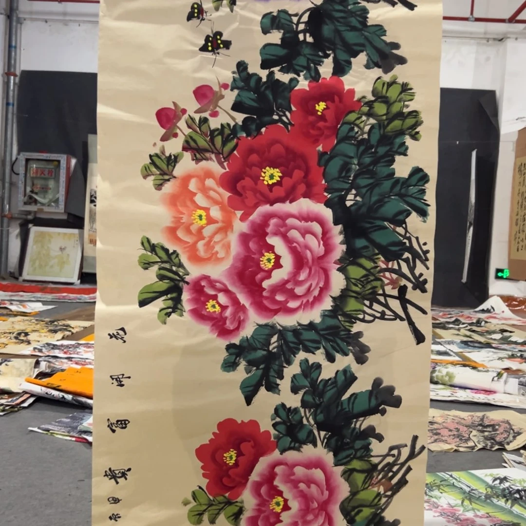 国画国画作品画心一张
