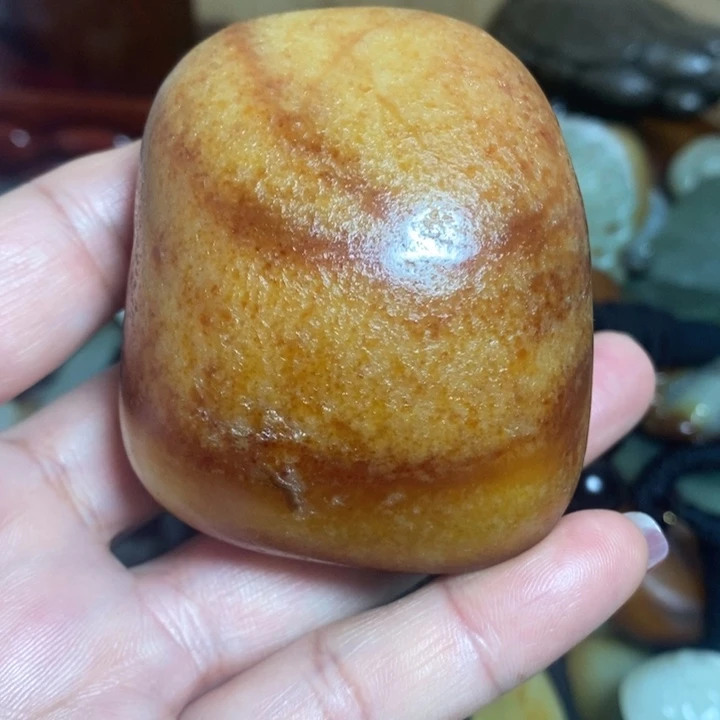 和田玉挂件未镶嵌明***照