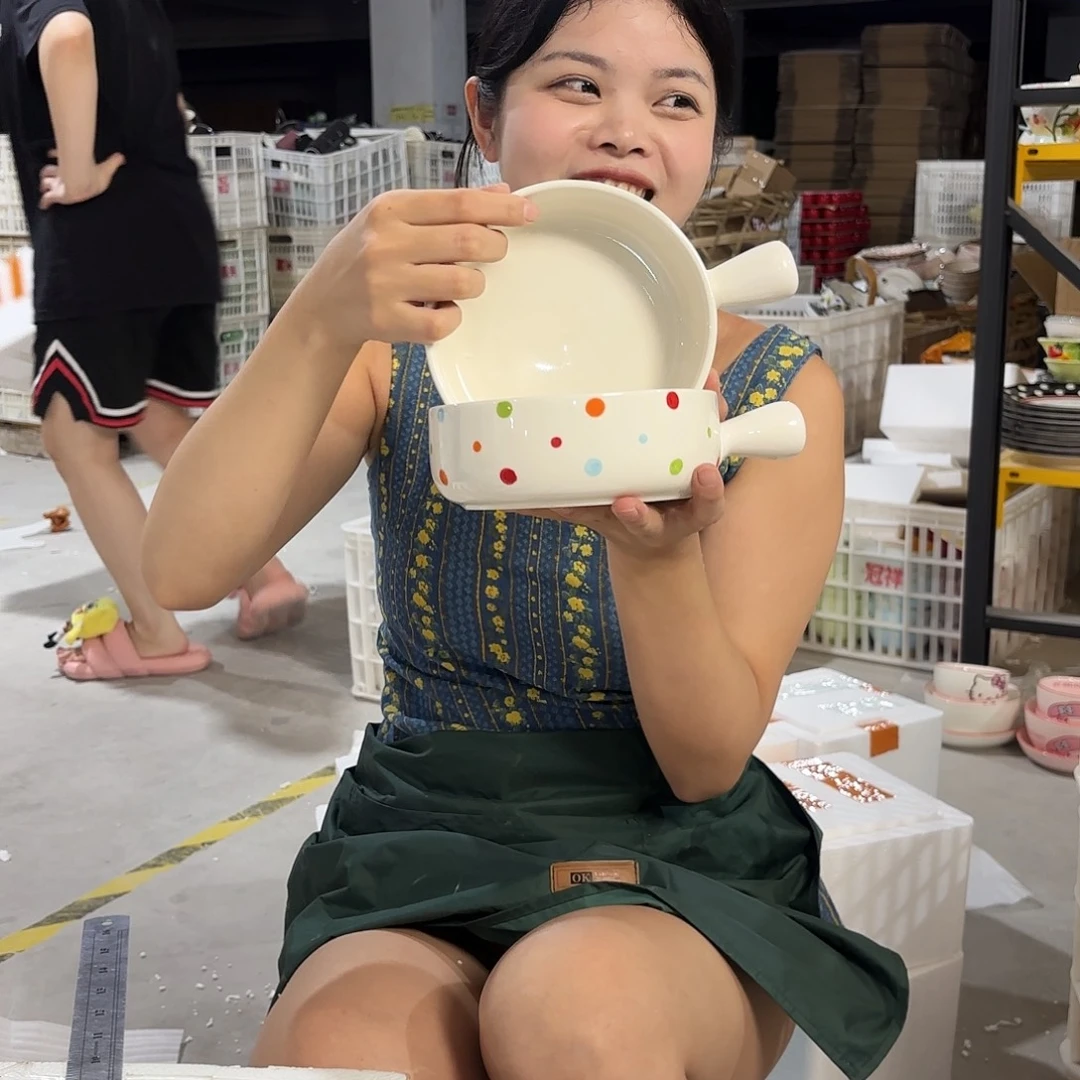 瓷微瑕陶瓷餐具釉下彩