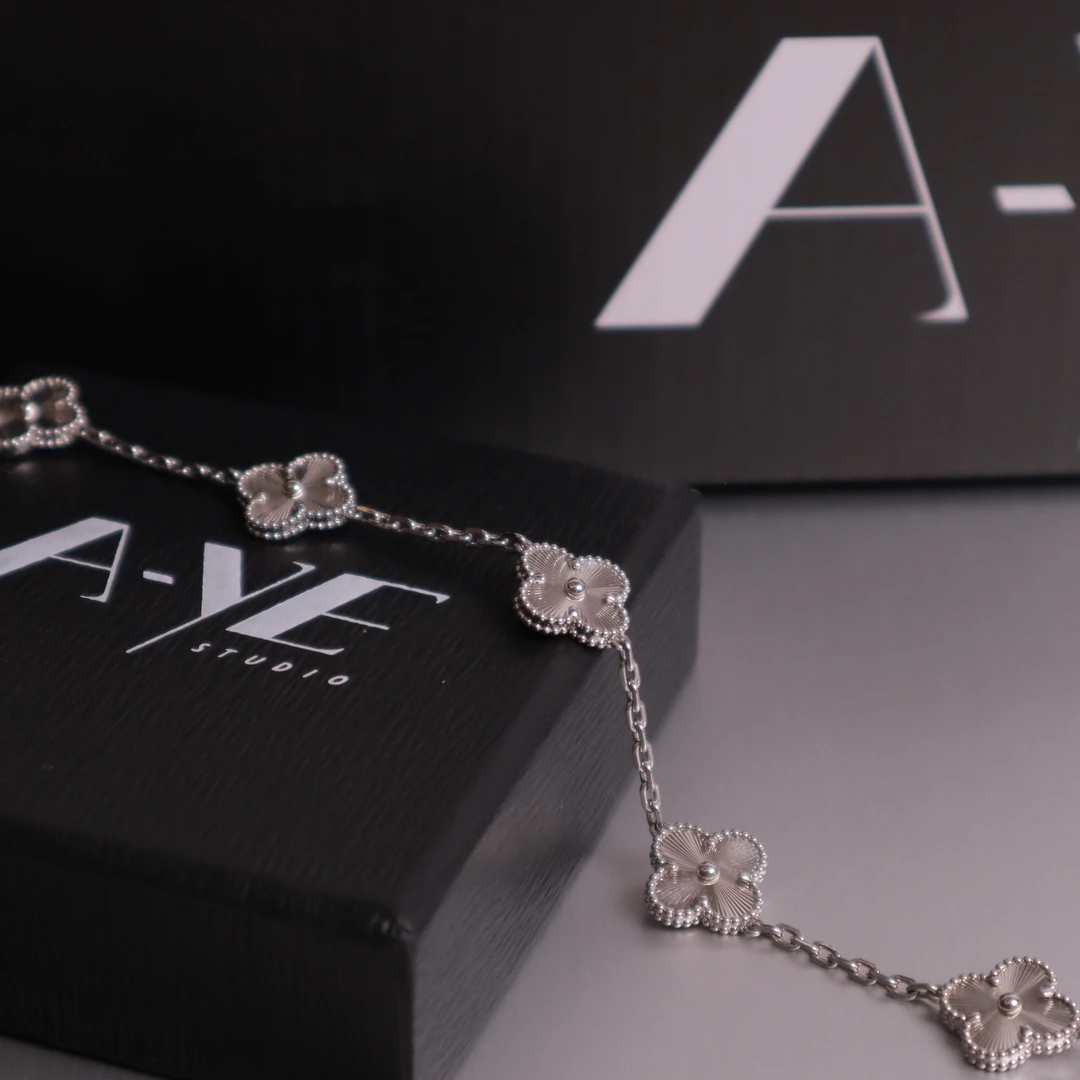 经典花花手链（银镭射五花）