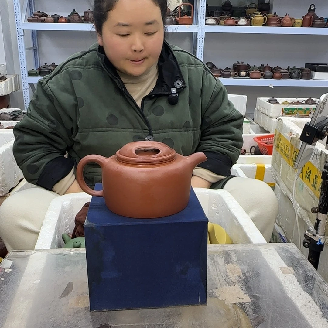 茶壶紫砂宜兴紫砂壶瑕疵处理